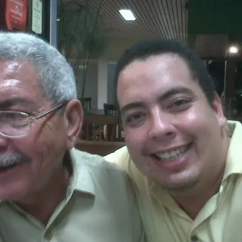 Con mi sobrino-ahijado , el hijo de Elsa y de Montilla el boconés.